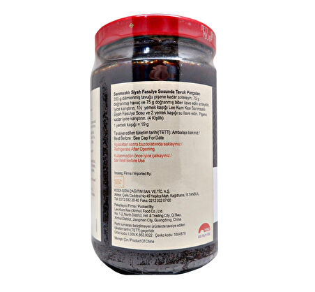 Lee Kum Kee Sarımsaklı Siyah Fasülye Sosu 368 gr