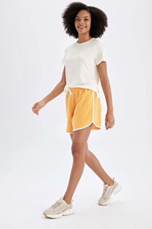DeFactoFit Standart Fit Sporcu Kısa Paça Şort B0108AX24HSOG607
