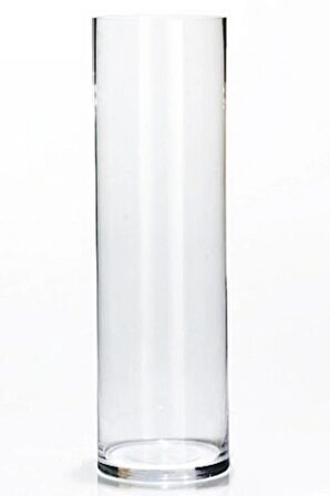 Silindir Cam Vazo (15cm Çap-50cm Yükseklik)