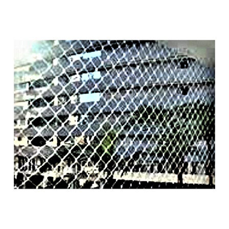 Yükseklik 2,50 Uzunluk 15 Metre Kuş Filesi Montaj Mağzemeli Balkon Filesi Balkon Kuş Ağı Balkon Ağı