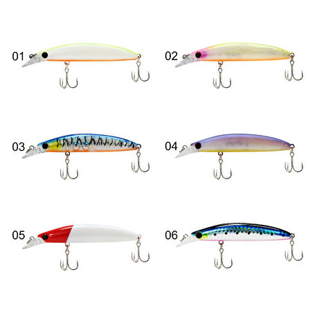 Captain 3440 Bomble Bee 80 mm Floating 12 gr Maket Balık 04