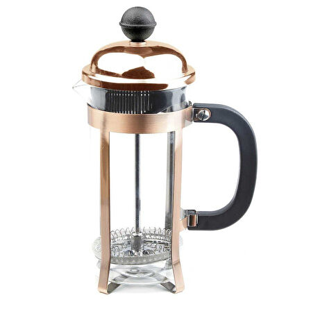 Biradlı Bakır Lüks French Press GRV-D6