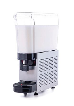 SAMIXIR Klasik Mono Karıştırıcılı Soğuk İçecek Dispenseri 20 L Inox 20.MI