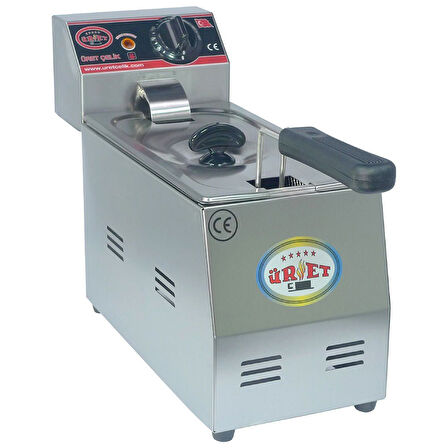 Üret Çelik Fritöz - 3 Litre