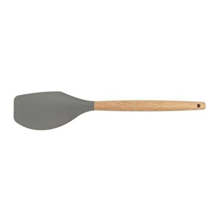 Silikon Sıyırma Spatulası Ahşap Sap