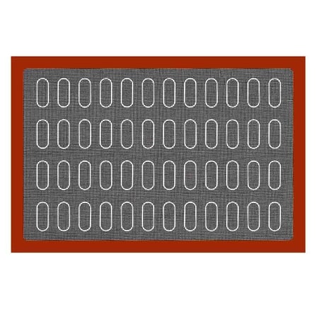 Silikon Delikli Hamur Matı 40*60 Cm