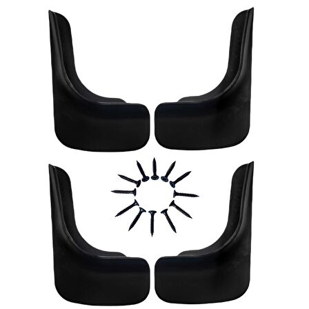 Fiat Doblo D4 4'lü Set (Ön ve Arka) Paçalık Çamurluk Tozluk DBL0UX002