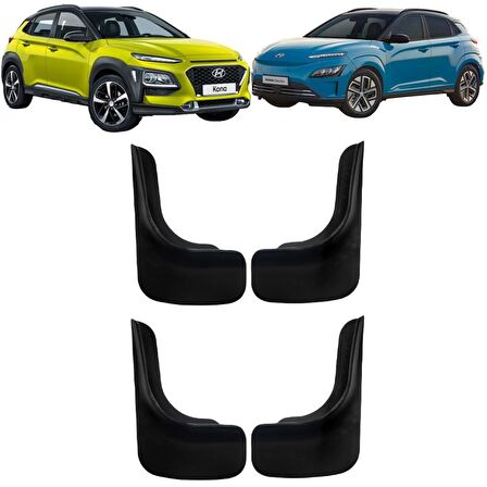 Hyundai Kona - Kona EV 4'lü Ön Arka Paçalık Çamurluk Tozluk HYU0UX016