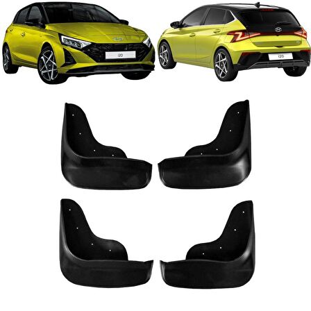 Hyundai i20 2020 Sonrası 4'lü Çamurluk Paçalık Tozluk HYU0KX010