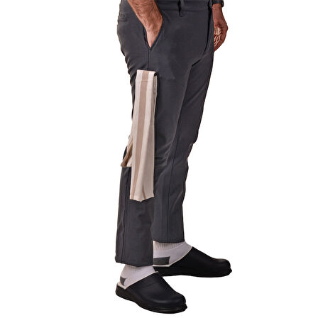 Formteks Likralı Aşçı Pantolon Füme 