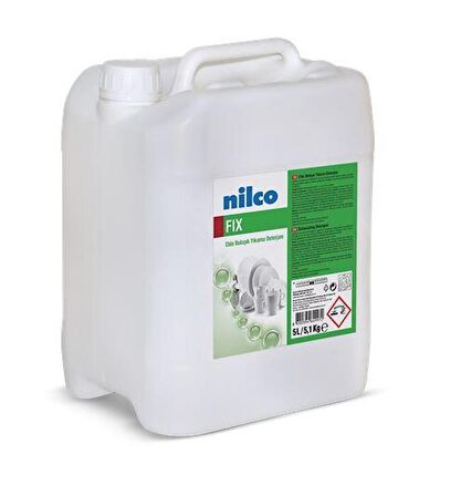 Nilco FIX 5LT/5.1KG YÜKSEK PERFORMANS ELDE BULAŞIK YIKAMA DETERJANI