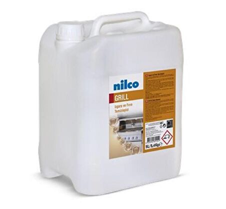 Nilco GRILL 5 L/5,4 KG YÜKSEK PERFORMANSLI YANMIŞ YAĞ TEMİZLEYİCİSİ