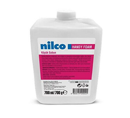 Nilco HANDY FOAM 700ML/700G KÖPÜK SABUN**KARTUŞ**