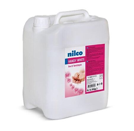 Nilco HANDY WHITE 5LT/5.15KG BEYAZ SEDEFLİ SIVI EL SABUNU