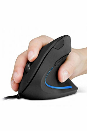 Kablosuz Vertical Mouse 1600dpı Ergonomik Dikey Mouse