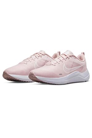 Nike Kadın Gül Beyaz W Downshifter 12 Yürüyüş Koşu Spor Ayakkabısı VODD9294600