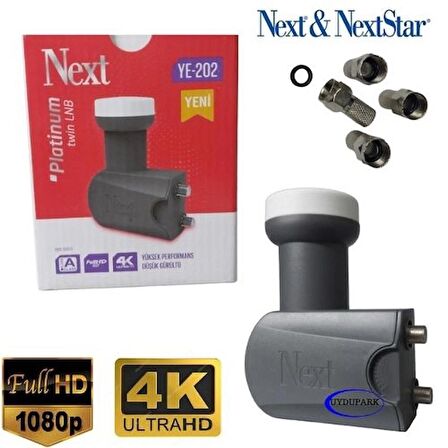 Next 2'Li Twin Lnb+20 Metre Next Kablo+4 Adet Contalı Konnektör