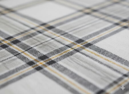 Maki Home %100 pamuklu ekose çizgili 160x200+2*(50x70) cm çift kişilik lastikli çarşaf takımı