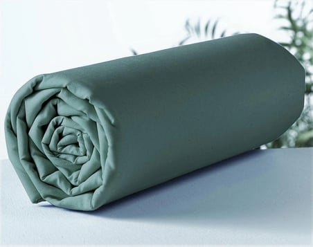 Maki Home %100 Pamuklu Yeşil 160x200+2*(50x70) Çift Kişilik Lastikli Çarşaf Ve Yastık Kılıfı