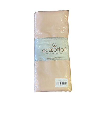 Ecocotton Organik Pamuklu Çarşaf 180*240 Pembe