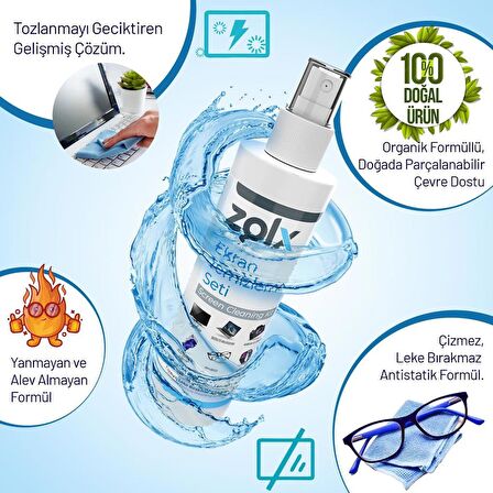 ZOLX  ZLX1-250ML EKRAN TEMİZLEME SETİ 2Lİ PAKET