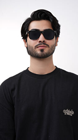 1608 Siyah Olivier Philippe Güneş Gözlüğü