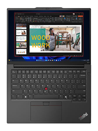 Lenovo ThinkPad E14 Gen 6 Ultra 5 125U 32 GB 1 TBSSD Intel Graphics 14" WUXGA FreeDos Notebook 21M7002PTXAT18