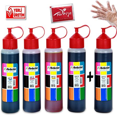 Perfection Epson 103 L1300 Yazıcı Uyumlu Mürekkep 5 x 500 ML