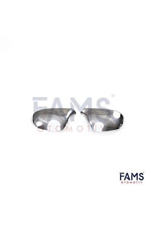 Audi A5 Krom Ayna Kapağı 2 Parça 2007-2010 Arası Paslanmaz Çelik