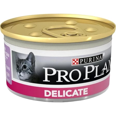 Proplan delicate hindi etli kedi konservesi 24 adet 85 gr hassas kedi yaş maması