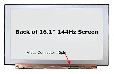 Hp Victus 16-R0038NT 7P6L4EA 16.1" Ekran 40 Pin Slim Led Panel 144HZ