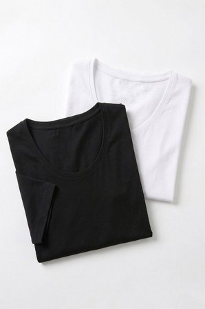 Öts 6'lı Erkek T-Shirt Açık Yaka Yarım Kollu (%100 Pamuk)