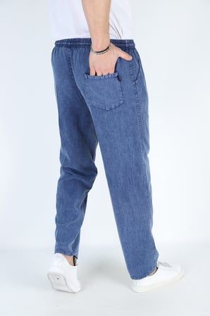 Toprak Erkek Hambez Lastikli Rahat Kalıp Pamuk Eşofman Alt Pantalon