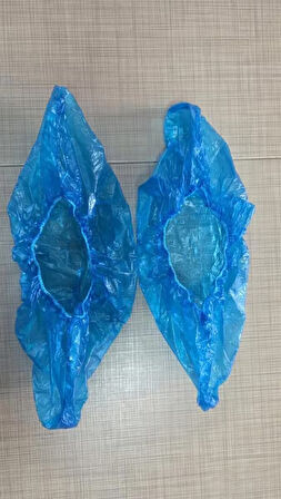 Galoş Mavi 500 adet/paket çift lastik - kalın tip