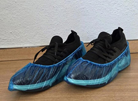 Galoş Mavi 500 adet/paket çift lastik - kalın tip