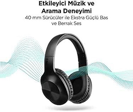 Ttec 2Km117S Bluetooth Kulaklık, Siyah