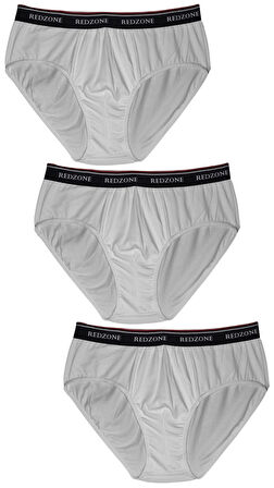 3'lü Paket Erkek Büyük Beden 105-180 Kilo Arası İçin Uygun Rahat Kalıp Redzone  Likralı Slip