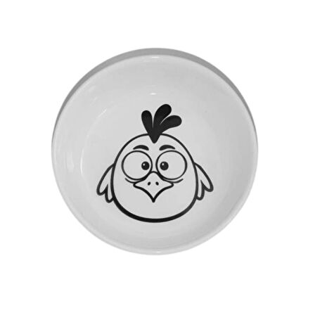 Raccoon Ördek Figürlü Seramik Mama ve Su Kabı 250 Ml