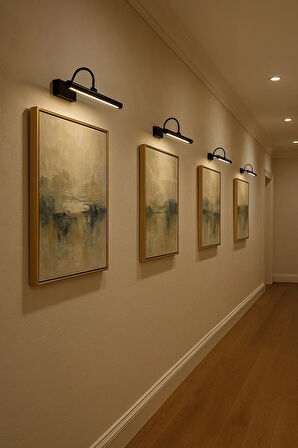 Modesco Warsaw 45 Cm Dekoratif Şarjlı Led Tablo - Ayna Aplik