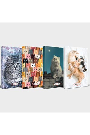 Kedili Defter Seti - 4 Defter V1