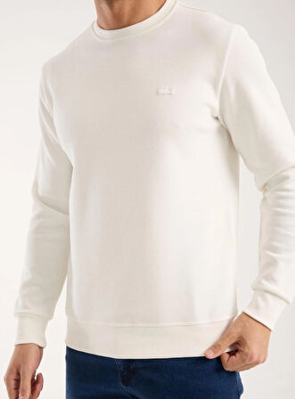 LACOSTE BİSİKLET YAKA EKRU REGULAR FİT PARİS ARMA