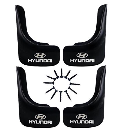Hyundai Accent Era Uyumlu 4 lü Ön-Arka Paçalık Tozluk Çamurluk HYU1UX003YD