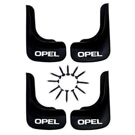 Opel Corsa C 2000-2006 Uyumlu 4 lü Ön-Arka Paçalık Tozluk Çamurluk OPL1UX008YD