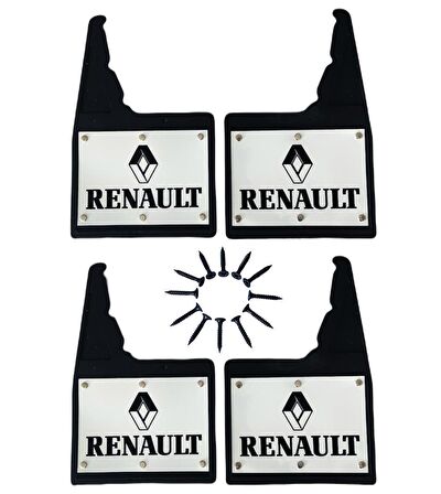 Renault 12 Toros Toros TSW Uyumlu 4 lü Ön-Arka Perçinli Paçalık Tozluk Çamurluk REN1RX024YD
