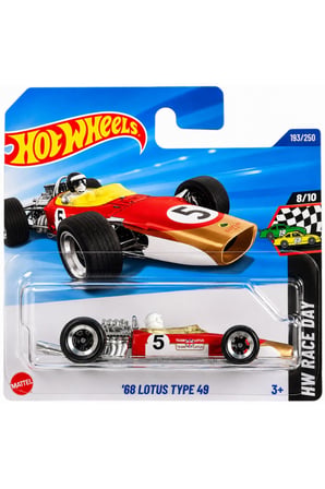 '68 LOTUS TYPE 49 HYX18 HW RACE DAY