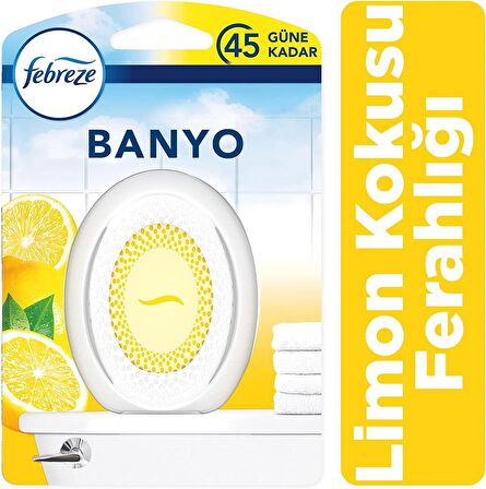 Febreze Banyo Limon Kokusu Ferahlığı Hava Ferahlatıcı Oda Kokusu 7,5 ml