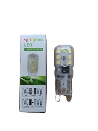 3W LED KAPSÜL AMPUL G9 DUY (6500K) BEYAZ