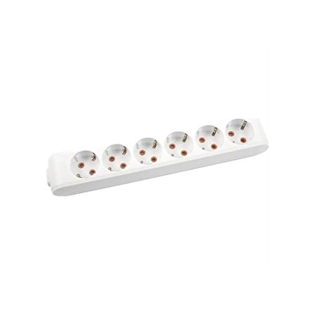 6'LI (ALTILI) MULTİ-LET TOPRAKLI Ç.K. KLEMENSLİ GRUP PRİZ