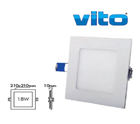 18W SIVA ALTI KARE LED PANEL GÜNIŞIĞI  3000K