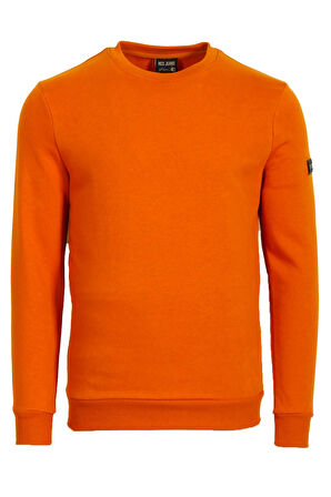 Hardal Erkek Sweatshirt Bisiklet Yaka 3 İplik Yıkamalı Slim Fit Sweatshirt NCS JEANS 1617